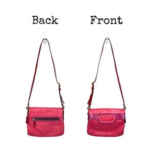 Authentic Coach Pink Leather Handbag